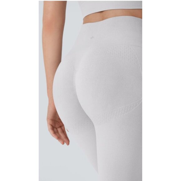 Halara Seamless Flow High Waisted Tummy Control Butt Lifting Leggings sz Large G - Picture 6 of 11